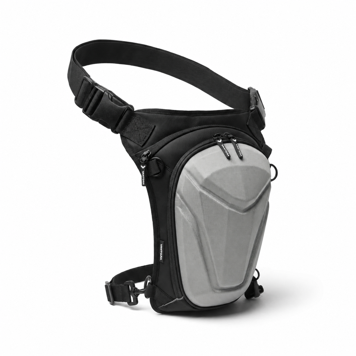 Vantora ARC Thigh Bag 5L | Hard-Shell Water-Resistant Motorcycle Leg Bag