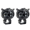 LIU HJG New Model Owl Fog Light For Bike/Car/Thar/Jeep ( Cool White, 40W each * 2 = 80W Total ) - Pack of 2