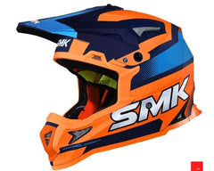 SMK ALLTERRA Helmet  with X-Throttle Graphics