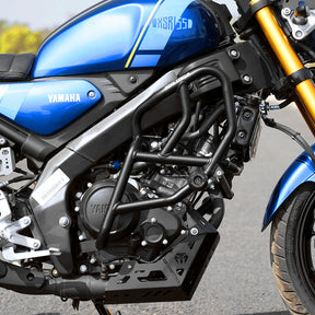 Moto Torque Black Crash Guard with Nylon Sliders for Yamaha XSR 155