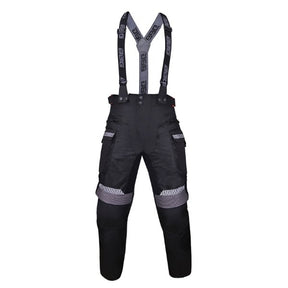 BBG Tour-Pro black motorcycle touring riding pants for men