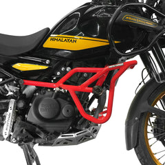 Mototorque Panther crash guard red for Royal Enfield Himalayan 450 heavy duty engine protection crash cage