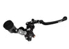 RCB S1-FL 15mm black forged master pump with adjustable lever, LH 01BP051B or RH 01BP050B