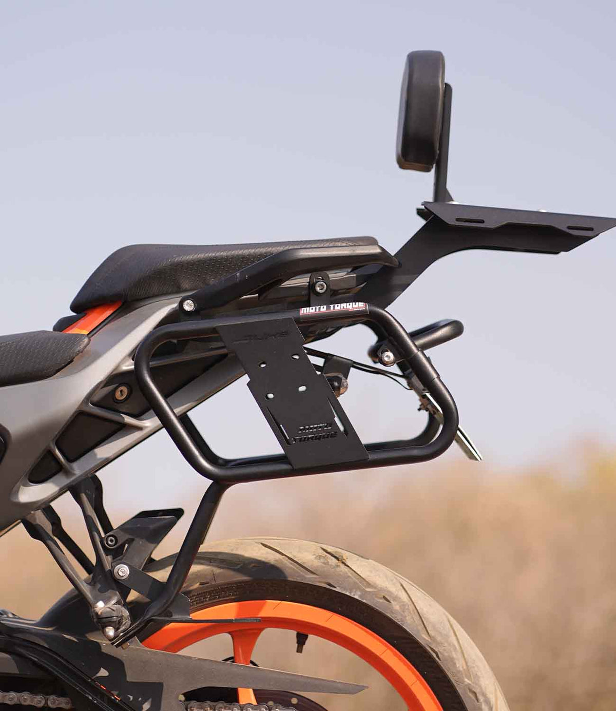 Mototorque saddle stay KTM Duke 390 Gen 3 luggage support removable stays