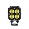 Original HJG 3-in-1 HJG Fog Light: 120W-12V Red, White, Yellow! Illuminate Your Ride with 4 LED Laser Widelight. Perfect for Bike, Car, Thar, Jeep Adventures