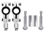 Acerbis Metal HandGuard Small White Universal Motorcycle Hand Protector with Aluminium Brace