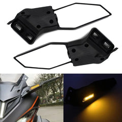 Stealth Wing Mirror with LED Lights rotational- universal BSDDP