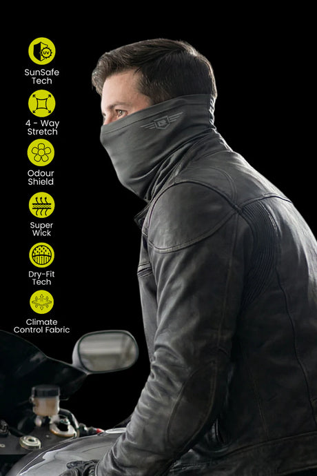 Lone Ranger Winter Riding Bandana Windproof Dust UV Neck Gaiter