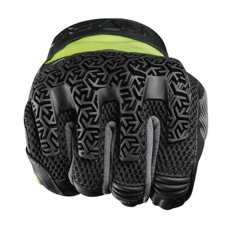 KORDA Adventure motorcycle riding gloves with D3O protection and SuperFabric palm slider