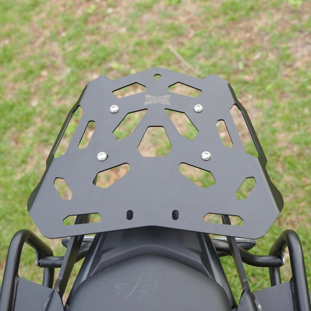 Moto Torque heavy duty back carrier for Honda NX500 luggage and top box mounting accessory
