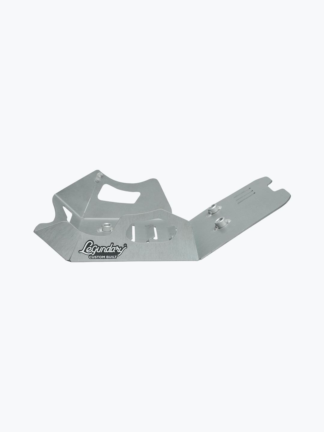 Legundary Custom Voyager Bash Plate Triumph Speed 400 Aluminium Silver Engine Guard
