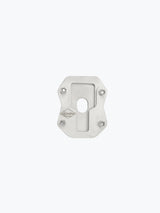 Legundary Custom Brogue Side Stand Base for Suzuki V-Strom 800DE Stainless Steel Brushed Finish Stand Enlarger Plate