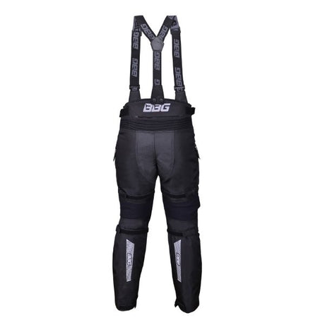 BBG Tour-Pro black motorcycle touring riding pants for men