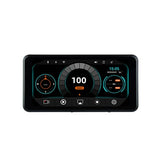 Sash Gears S8 Smart Riding Display with 6.25 inch touchscreen, wireless Apple CarPlay, Android Auto, dual 1080P cameras, GPS speed display and TPMS