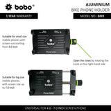 BOBO BM3 aluminium bike phone holder motorcycle mobile mount universal handlebar smartphone holder