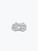 Legundary Custom Brogue Side Stand Base for Suzuki V-Strom 800DE Stainless Steel Brushed Finish Stand Enlarger Plate