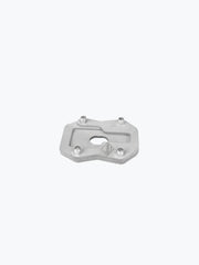 Legundary Custom Brogue Side Stand Base for Suzuki V-Strom 800DE Stainless Steel Brushed Finish Stand Enlarger Plate