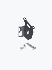 Legundary Custom Hness Raider front disc caliper guard mild steel black brake protector Honda CB350