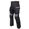 BBG Tour-Pro black motorcycle touring riding pants for men