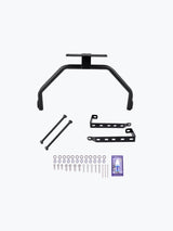 LEGUNDARY CUSTOM Himalayan 450 Fort Knox Side Box Bolt-On Mounts Black Pannier Brackets