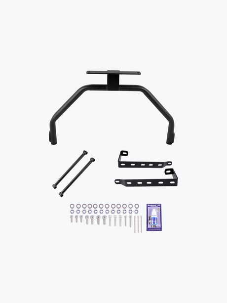 LEGUNDARY CUSTOM Himalayan 450 Fort Knox Side Box Bolt-On Mounts Black Pannier Brackets