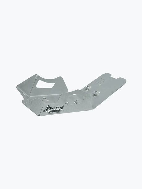 Legundary Custom Voyager Bash Plate Triumph Speed 400 Aluminium Silver Engine Guard