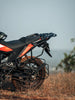 Legundary Custom KTM Adventure 390 Casus saddle stay black mild steel pannier support luggage holder