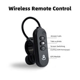Sash Gears S8 Smart Riding Display with 6.25 inch touchscreen, wireless Apple CarPlay, Android Auto, dual 1080P cameras, GPS speed display and TPMS