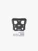 Legendary Custom Meteor carrier plate black mild steel top box mounting plate for Royal Enfield Meteor 350