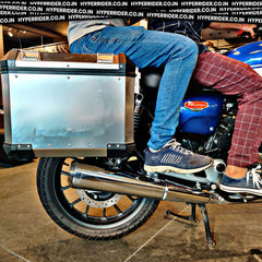 Hyperrider Heavy Duty Saddle Stay for Honda Hness CB350 with Himalayan Pannier Compatibility