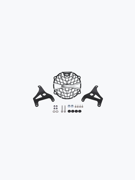 Legundary Custom headlight grill for Hero Xpulse 200 4V black mild steel headlight protector