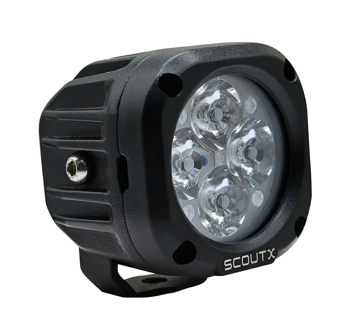 Maddog Scout-X Auxiliary LED Lights 4800 Lumens for Motorcycle with 200m Beam and IP67 Waterproof Design