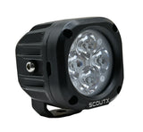 Maddog Scout-X Auxiliary LED Lights 4800 Lumens for Motorcycle with 200m Beam and IP67 Waterproof Design