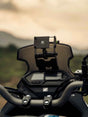 Legundary Custom CB200X NX200 ploigos gps mount mild steel black mobile holder bracket
