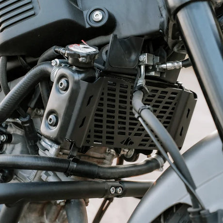 Legundary Custom Vector Radiator Grill Black for Yamaha XSR 155 Mild Steel Radiator Guard Protector