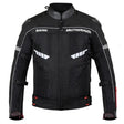 BBG Ladakh riding jacket for men with CE Level 2 armour, high airflow mesh, rain jacket and thermal jacket options