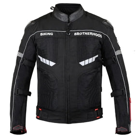 BBG Ladakh riding jacket for men with CE Level 2 armour, high airflow mesh, rain jacket and thermal jacket options