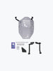 Legundary Custom Vambrace Bash Plate for Kawasaki Versys 650 Aluminium Silver Engine Sump Guard Protection