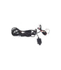 Original HJG 4x4 LED with Brightness Controller Switch Fog Light: 120W-12V White, Yellow Filter Cap