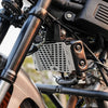 Legundary Custom Vector Radiator Grill for Yamaha XSR 155 Aluminium Silver Radiator Guard Protector