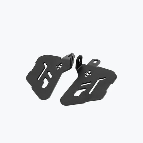 Legundary Custom Bolster Foot Rest for Yamaha XSR 155 Black Mild Steel Rider Footpegs