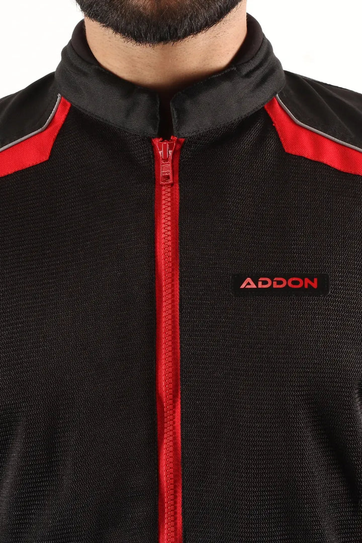 Addon Pro Max Jacket (Black Red)