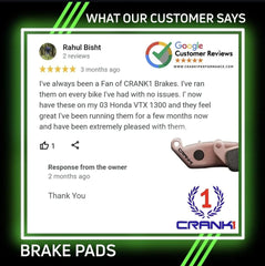 CRANK1 Sintered Rear Brake Pads CB896 For Benelli 302R 2018-2020 Motorcycle