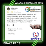 CRANK1 CB744 Sintered Front Brake Pads for Ducati Panigale 1299 R S 2 Sets