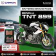 CRANK1 Sintered Front Brake Pads CB706 for Benelli TNT 899 2007-2015 Motorcycle Brake Pads