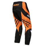BBG Motocross Riding Pants in Neon, Red and Orange