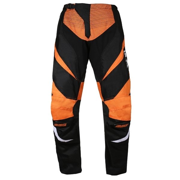 BBG Motocross Riding Pants in Neon, Red and Orange