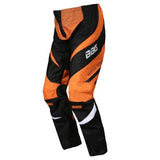 BBG Motocross Riding Pants in Neon, Red and Orange