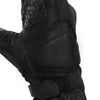 KORDA Splash black waterproof motorcycle riding gloves with extended gauntlet and knuckle protection