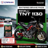 CRANK1 Sintered Front Brake Pads CB706 for Benelli TNT 899 2007-2015 Motorcycle Brake Pads